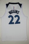 NBA 22 Wiggins Timberwolves 2017-18 Season Maillot blanc